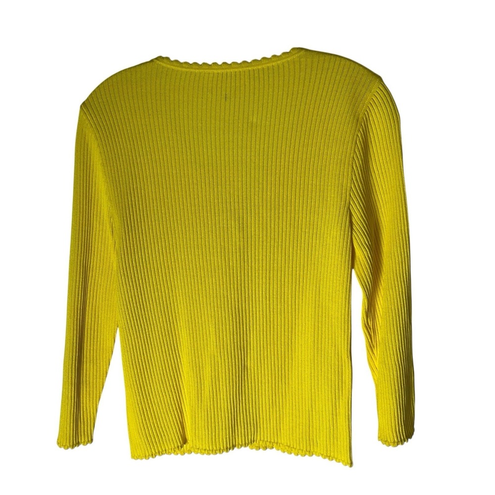 Escada 90s Ribbed Sweater‎ Top - Picture 4 of 6